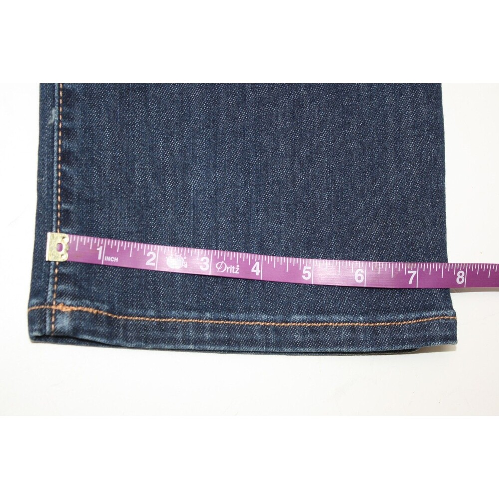 St Johns Bay Blue Jeans Womens sz16P Dark Wash Stretch Denim Casual Hi Rise - Picture 11 of 11
